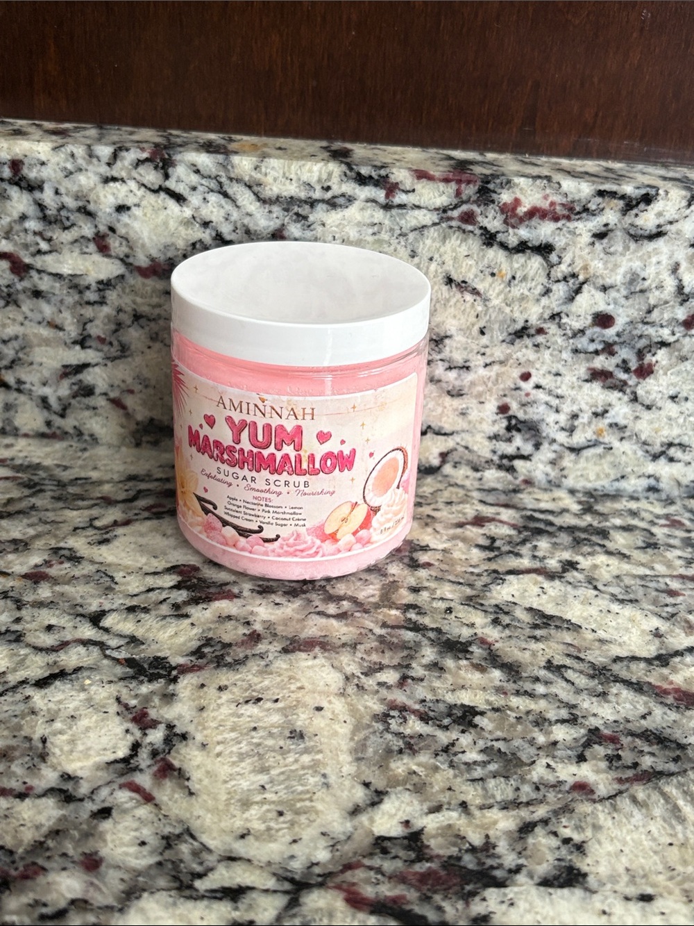 Aminnah Yum Marshmallow Sugar Scrub